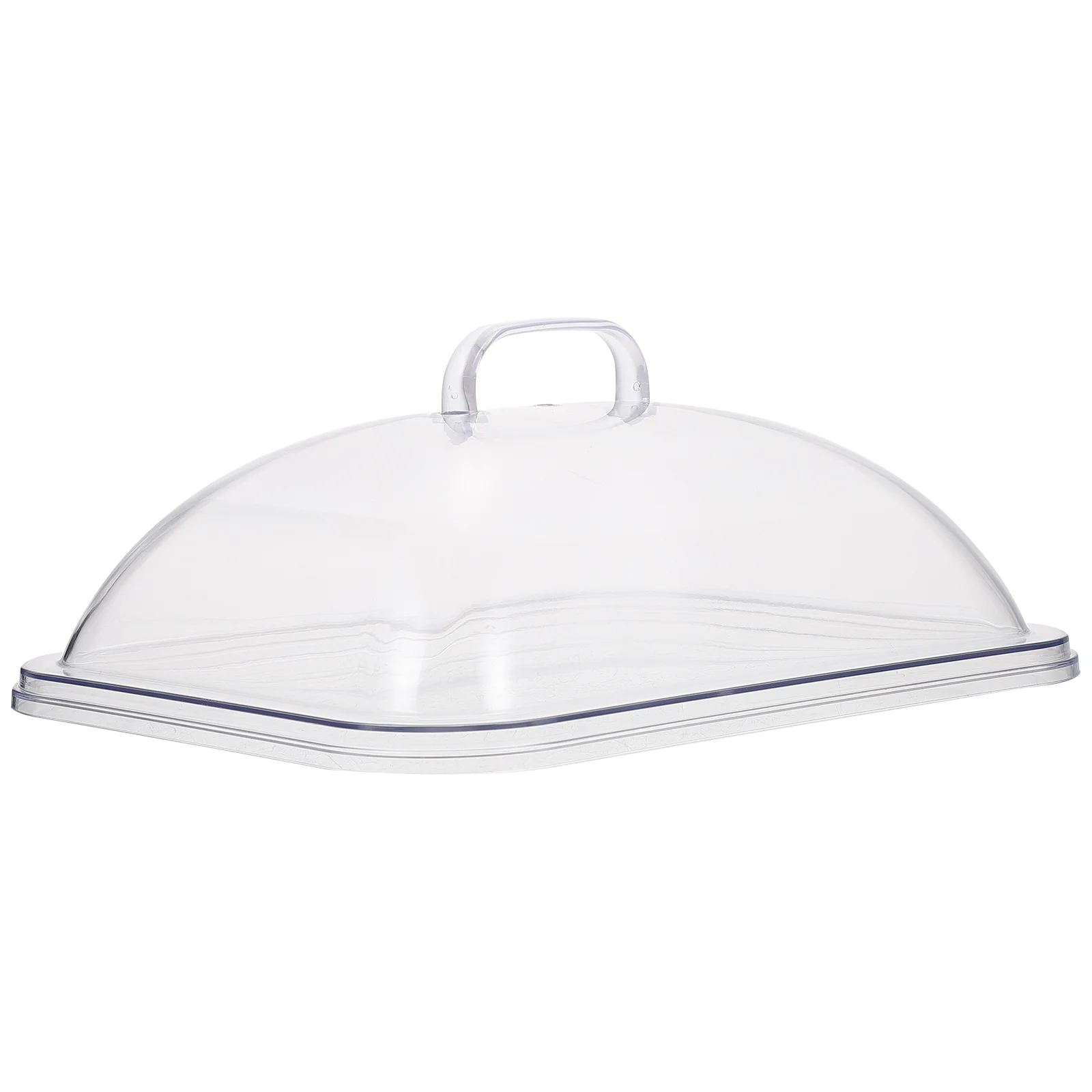 

Cover Cake Dome Dessert Cleardisplay Lid Transparent Baking Platter Cheese Fruit Acrylicstand Covers Handle Squarehome Snack