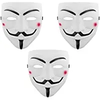 

10pcs V for Vendetta Guy Mask Halloween Cosplay Masquerade Party Masks Unisex
