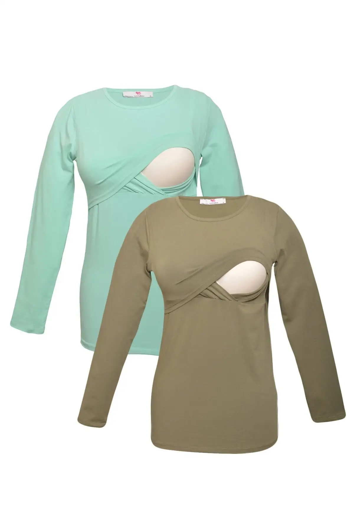 

Maternity Fashion Breastfeeding Tshirt Set