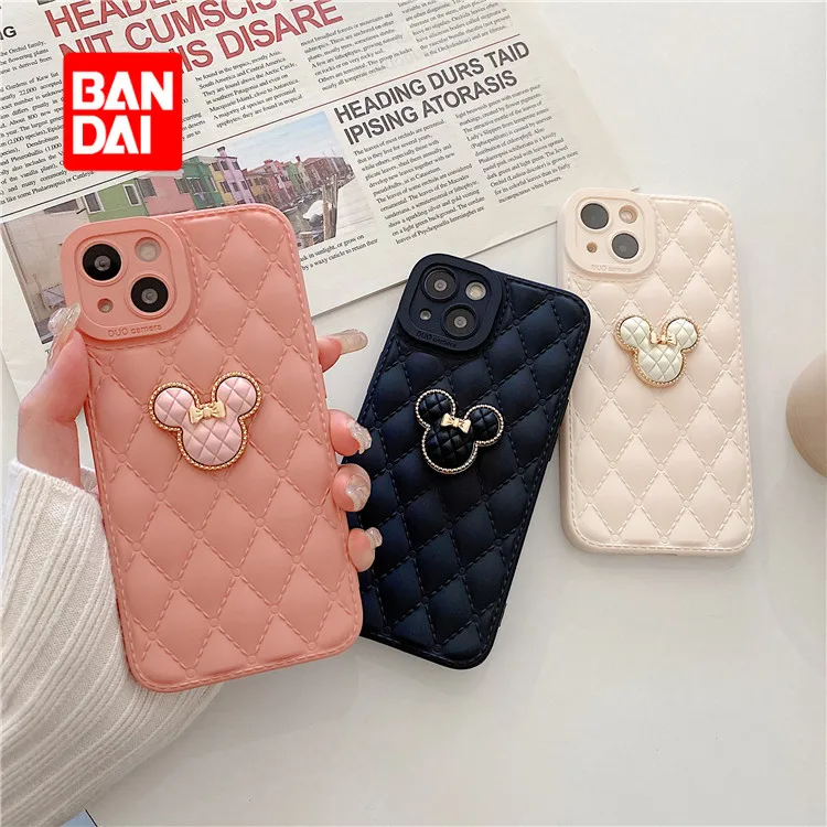 

Bandai Disney 3D Case for iPhone 13 13Pro 12 12Pro 11 Pro X XS Max XR 7 8 Plus Kawaii Cartoon Phone Protective Covers Fundas