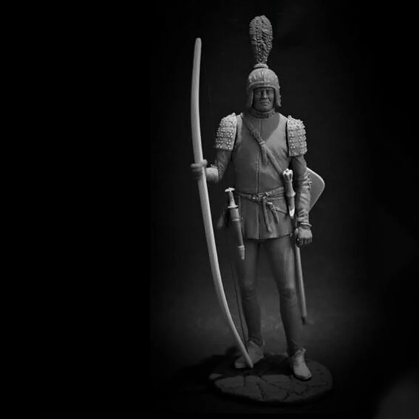 

Разобранный 1/24 Арчер-солдат древнего воина, французская фигурка из смолы, искусственная роспись