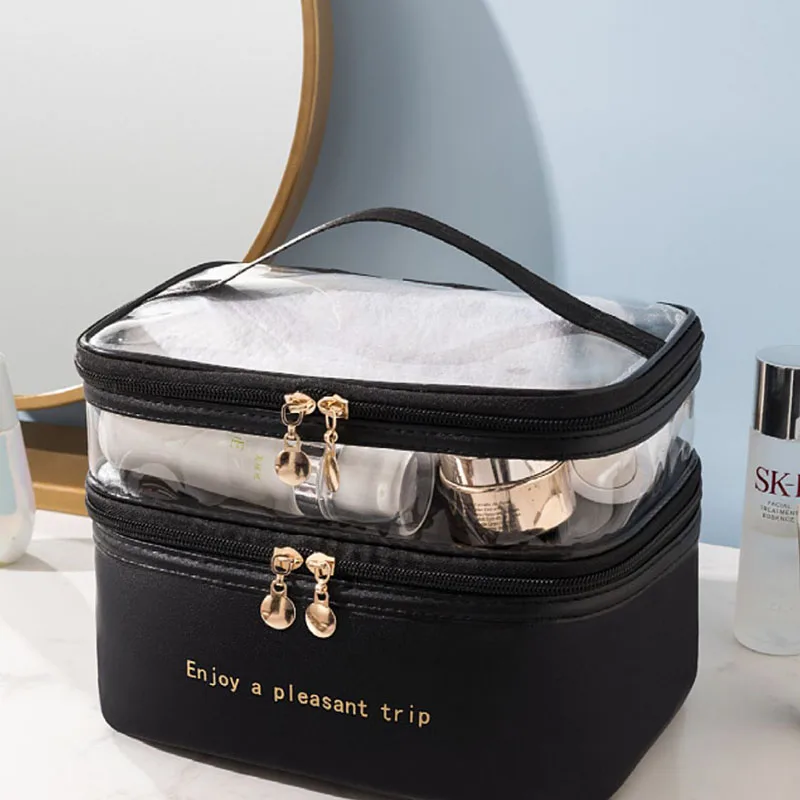 

Large Capacity Luggage Storage Bag Portable Makeup Toiletry Gadgets Travel Essentials Men Bathroom Kosmetyczka Damska Housewares