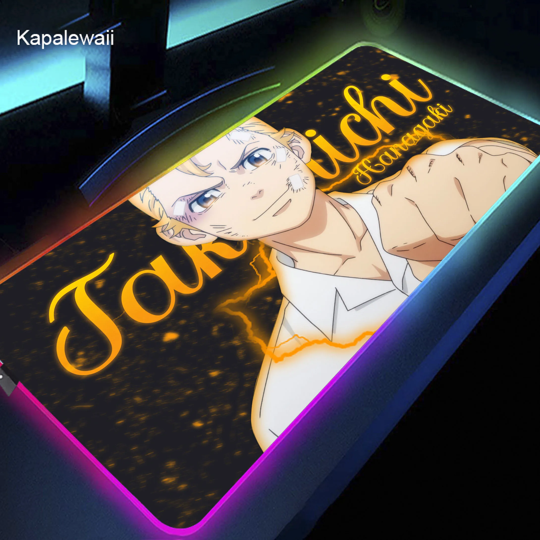 

Коврик для мыши с имитацией Токио, красный и синий цвета