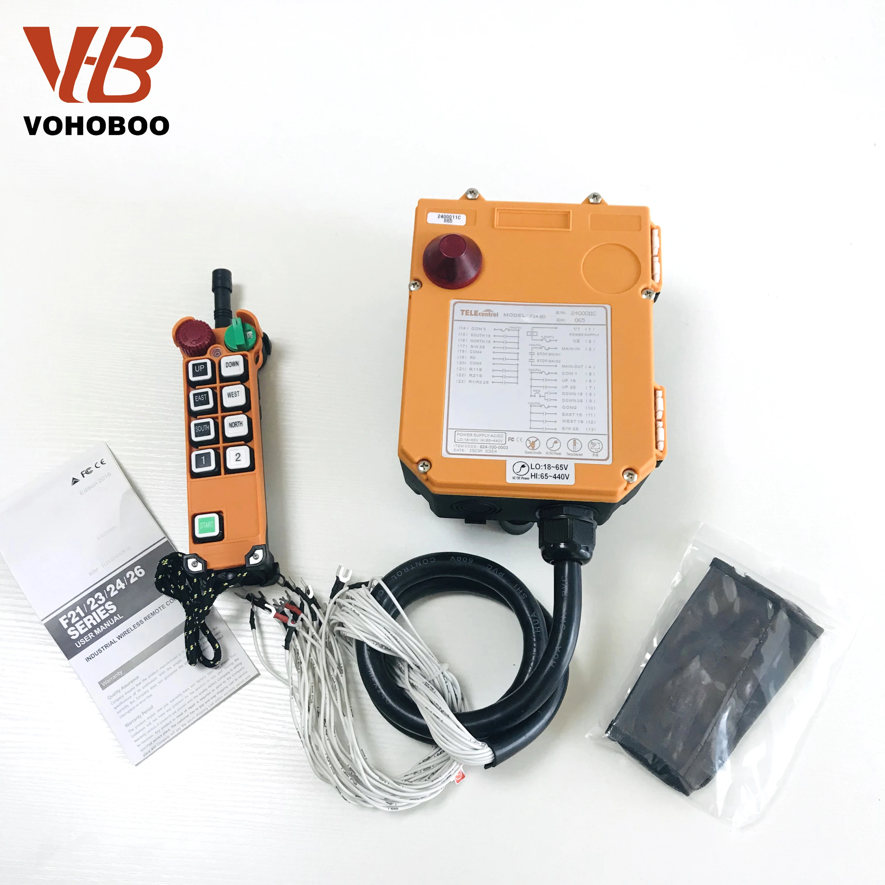 

Industrial EOT Crane Radio Remote Control F24-8D