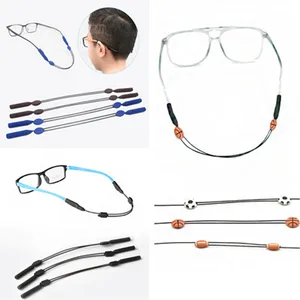 Eyeglass Lanyard Glasses Strap Rope Adjustable Neck Cord Water Sport Eyeglasses Accessories Sunglass in USA (United States)
