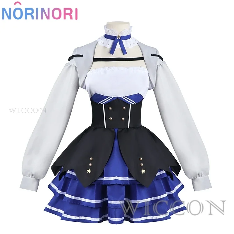 Doki Bird Dokibird Косплей 2024 Vtuber Костюм Cos Nijisanji Селен Тацуки Новый наряд Полный комплект