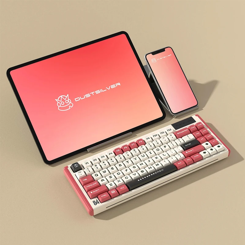 Классическая Беспроводная Проводная Механическая клавиатура 75% ГГц в ретро