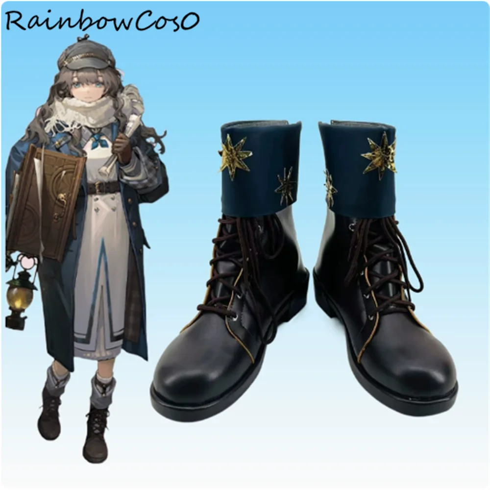 Маркус Реверс: 1999 косплей обувь сапоги игра аниме Хэллоуин RainbowCos0W4327