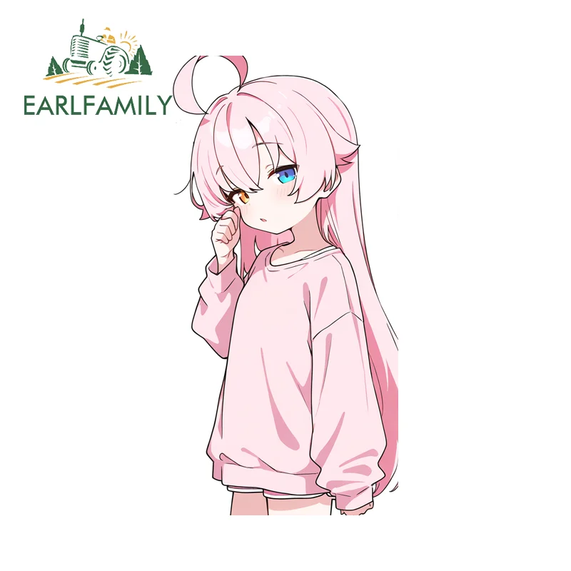 Фото EARLFAMILY милая наклейка Takanashi Hoshino для сна, милый мультяшный компьютерный холодильник, наклейка, окклюзия, царапины, простые практичные граффити №3