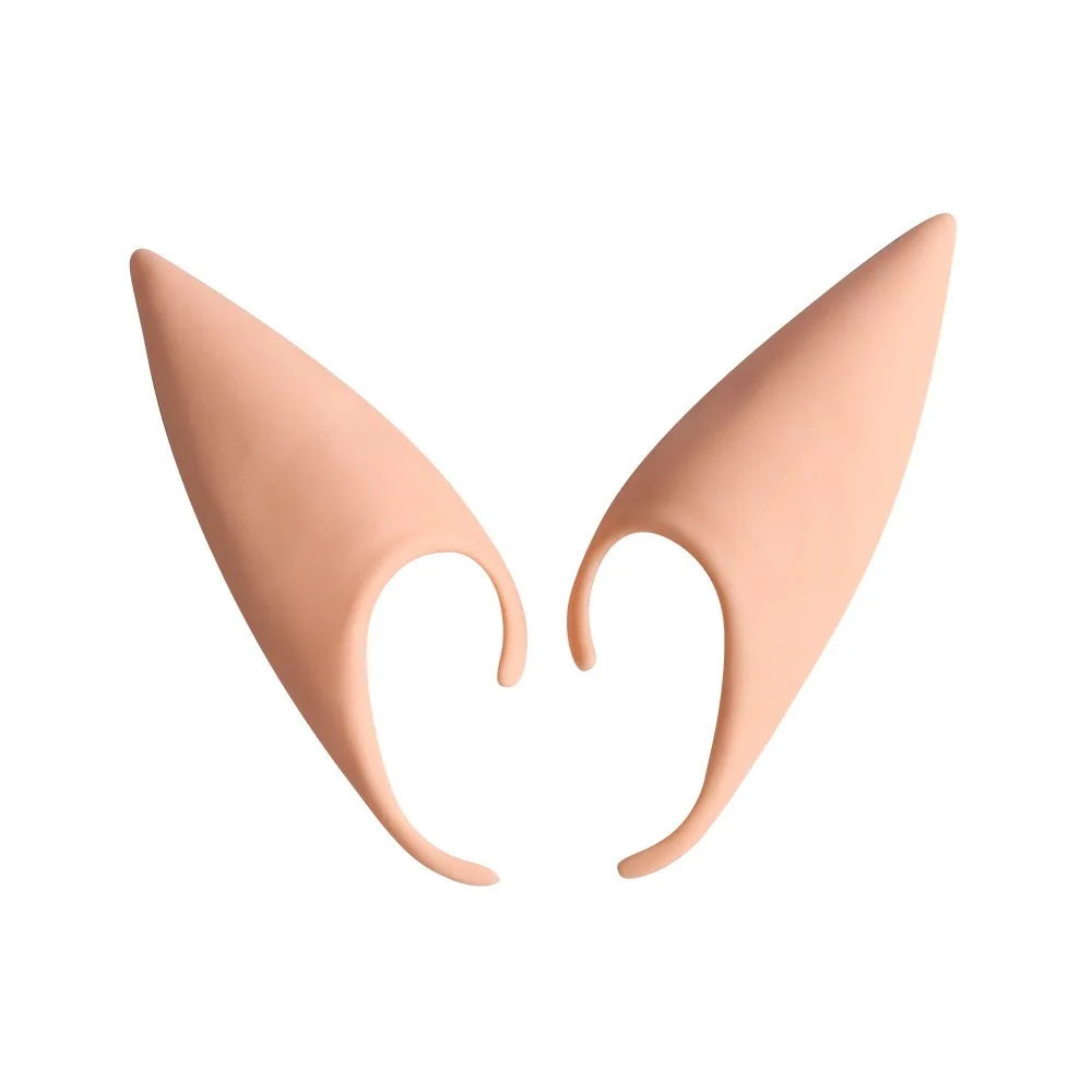 Декор на Хэллоуин эльфийские уши искусственные из латекса с заостренными ушками