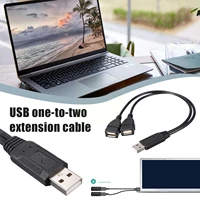 usb 2 0 data hub a 1 male to 2 dual usb female power cable cable splitter power adapter y usb charging adapter cord extensi a4w9