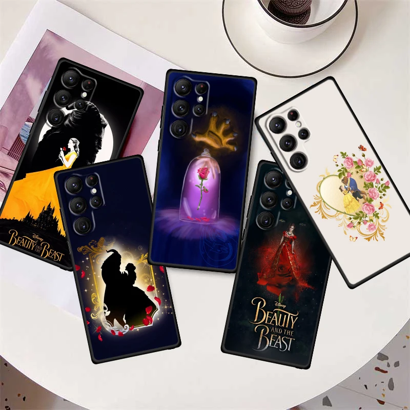 

Hot Beauty And The beast Phone Case For Samsung Galaxy S23 S22 S21 S20 FE S10 S10E S9 Plus Ultra Pro Lite 5G Black TPU FUnda