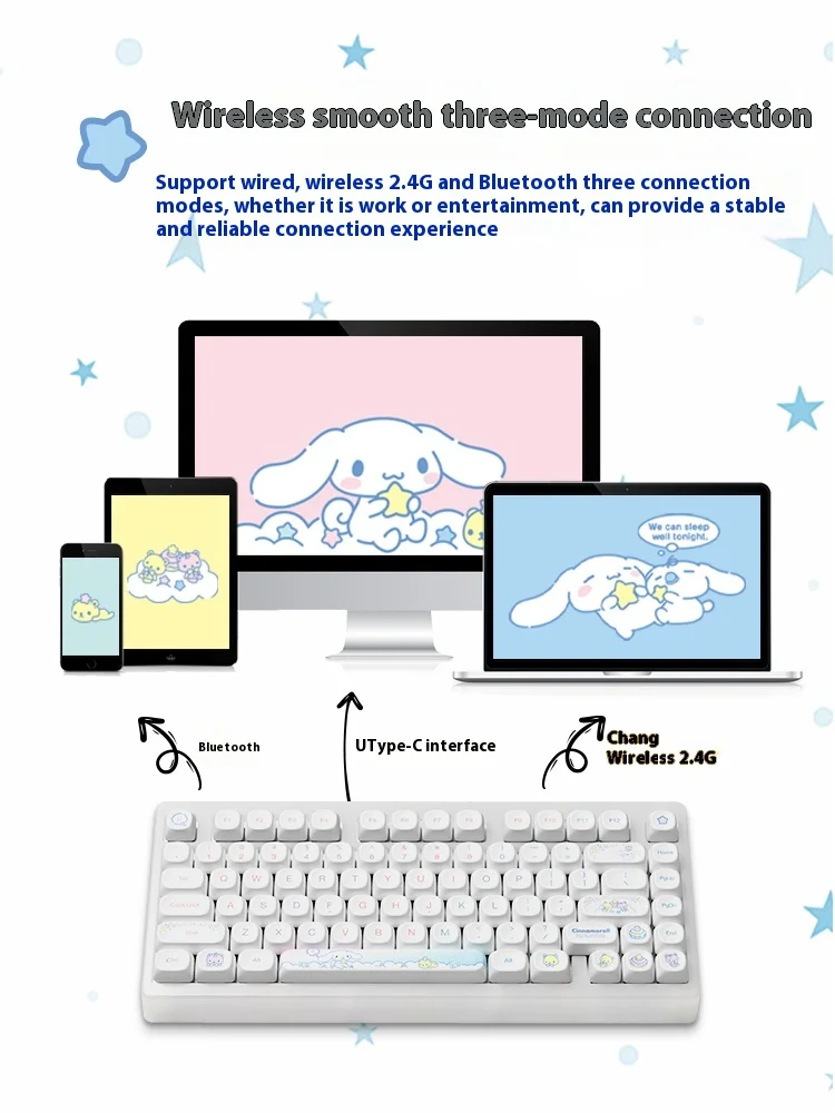 Клавиатура Akko TOP 75B MOA Беспроводная с поддержкой Bluetooth