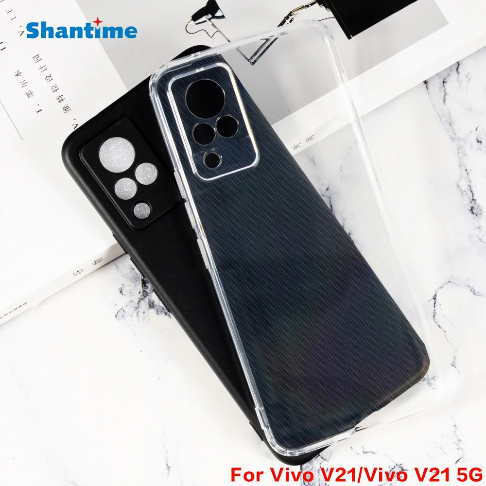 Силиконовый защитный чехол для телефона Vivo V21 V2066