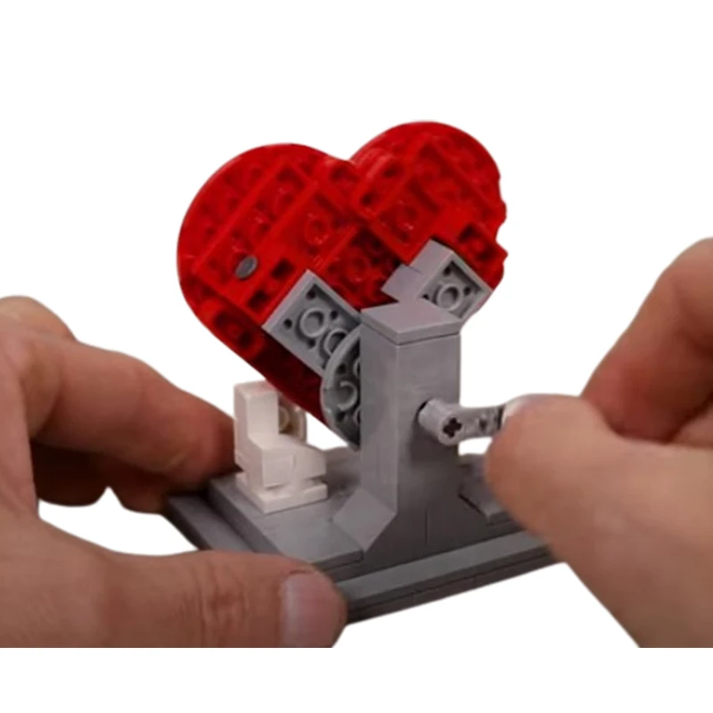 Сборные строительные блоки MOC головоломка игрушки любовь бабочки модели