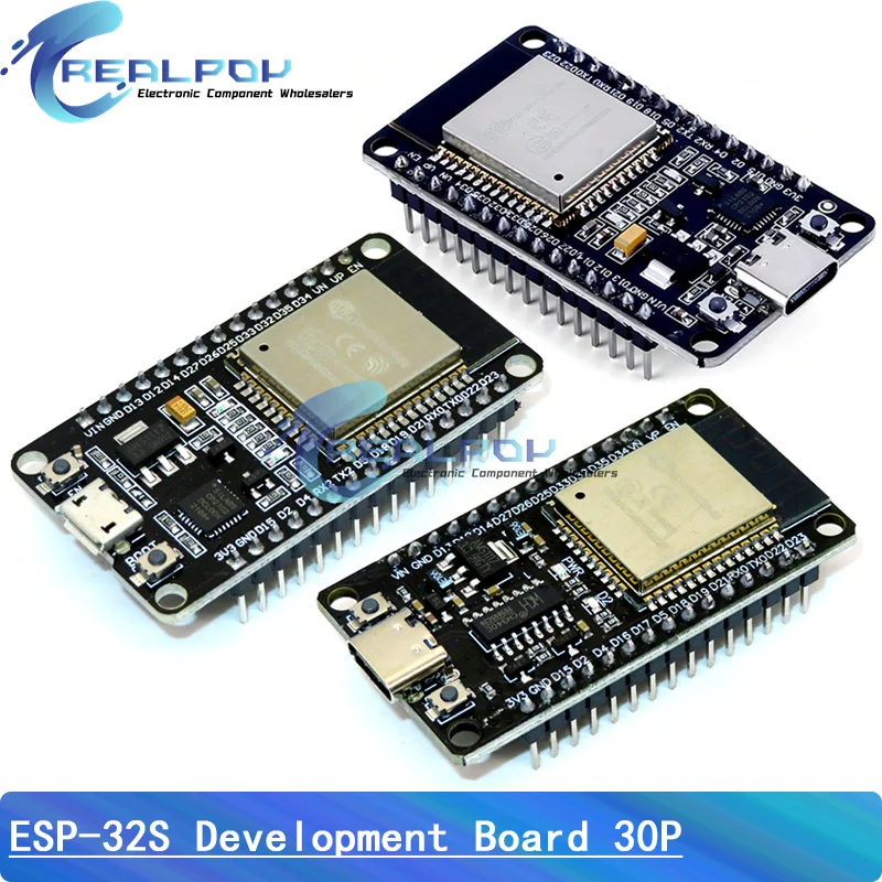 Фото ESP32 Micro / Type-c USB CH340C CP2102 WiFi + Bluetooth сверхнизкое энергопотребление двухъядерная Стандартная плата расширения №3