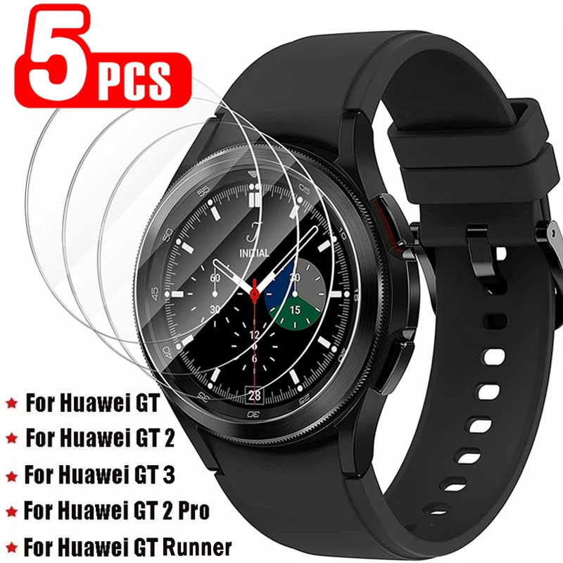 

1-5 шт. закаленное стекло для защиты экрана для умных часов Huawei Watch GT 3 2 Pro Runner с защитой от царапин 9H HD защитные стеклянные пленки