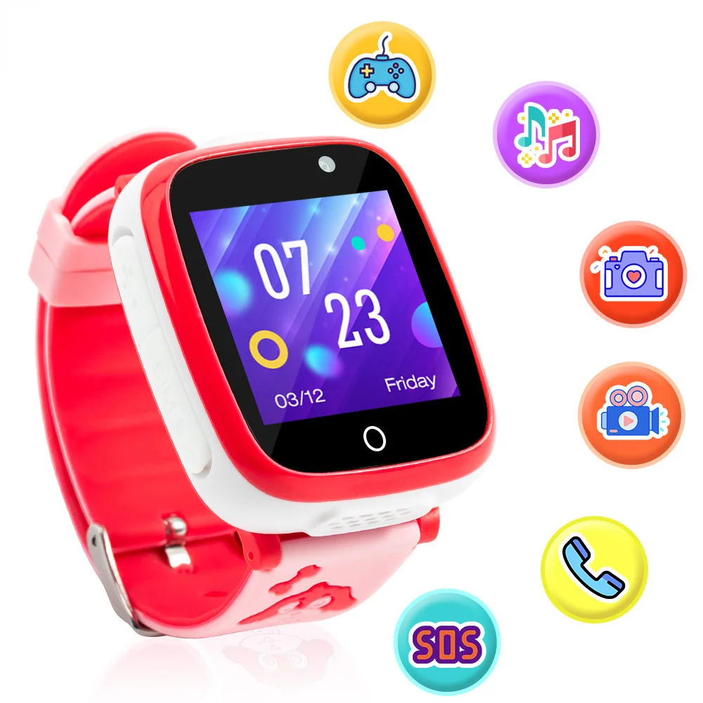 

XiaoMi 2022 Minibear Inteligentny Zegarek Dla Dzieci Z Grami Telefon Zegarek Dla Dziecięcy Smart Watch 2G Karty SIM Aparat Best