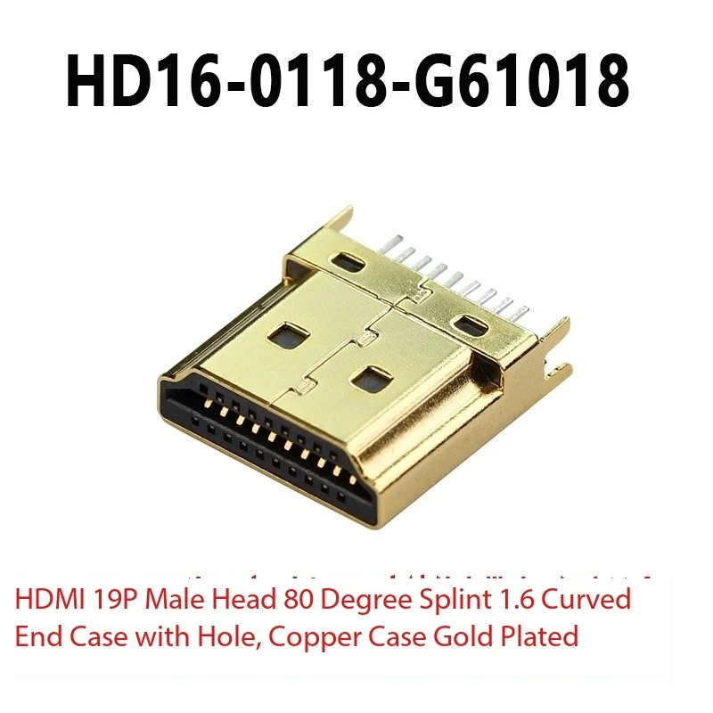 

5 шт. HDMI шина штекер 1.01.21.6 соединение проводов штекер медь железная кожа позолоченный никель HDMI разъем Штекерный разъем
