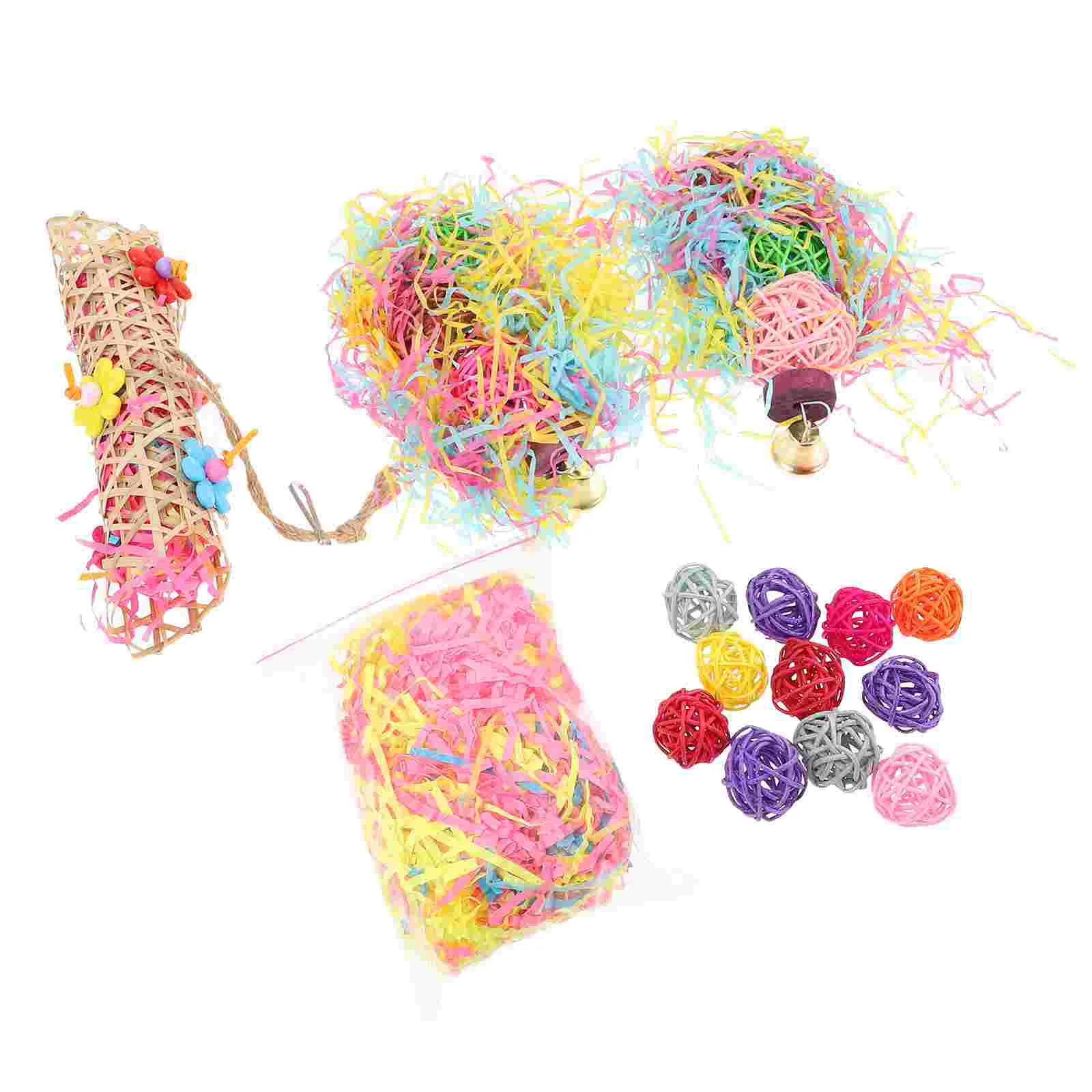 

1 Набор, жевательные принадлежности для попугаев