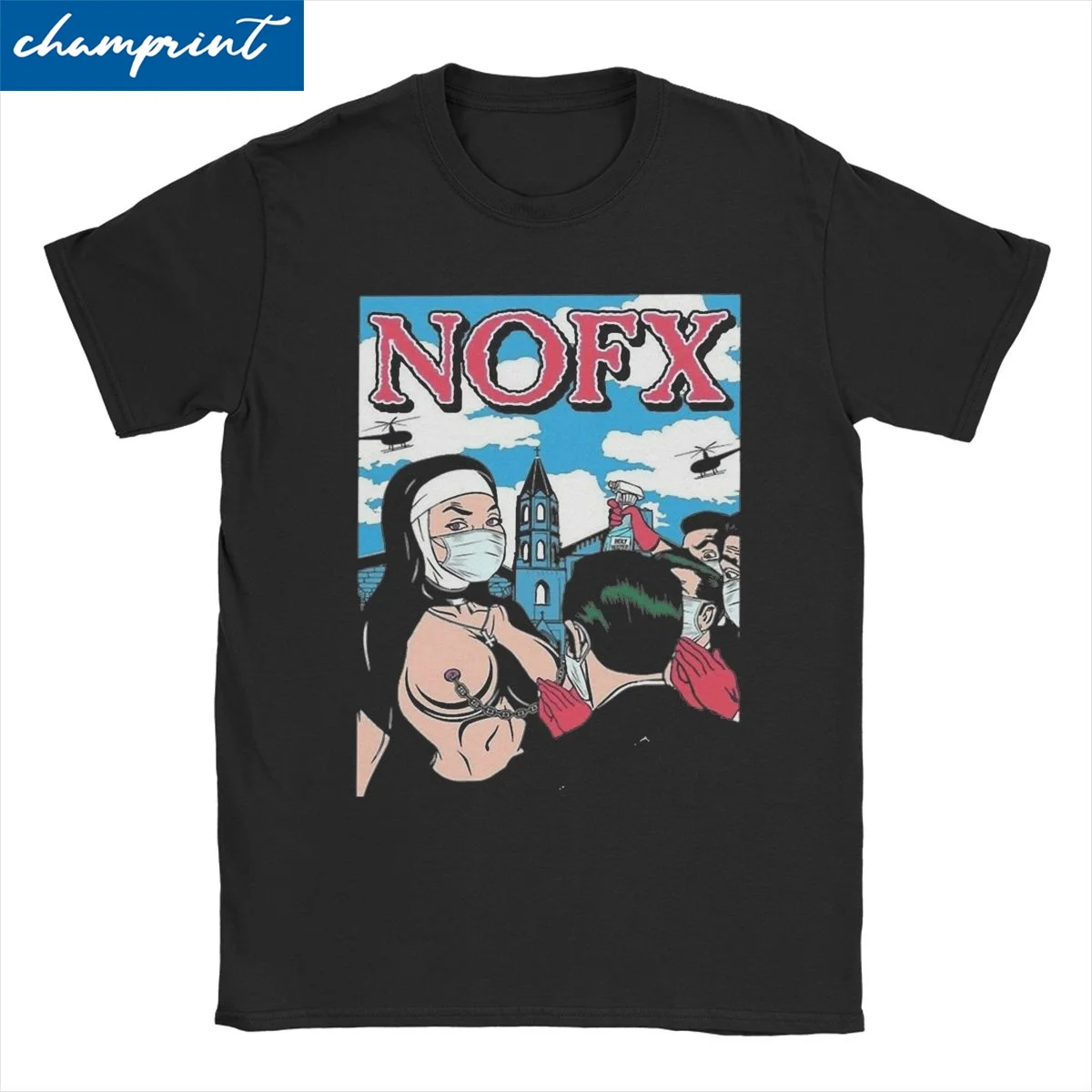 Футболка NOFX в стиле панк-рок для мужчин и женщин новинка хлопковые футболки с
