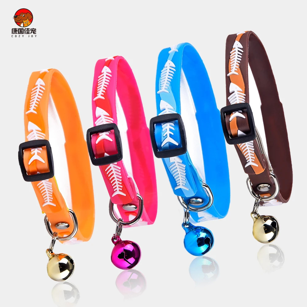 

Кошачий воротник с подвеской-колокольчиком, регулируемое дизайнерское ожерелье