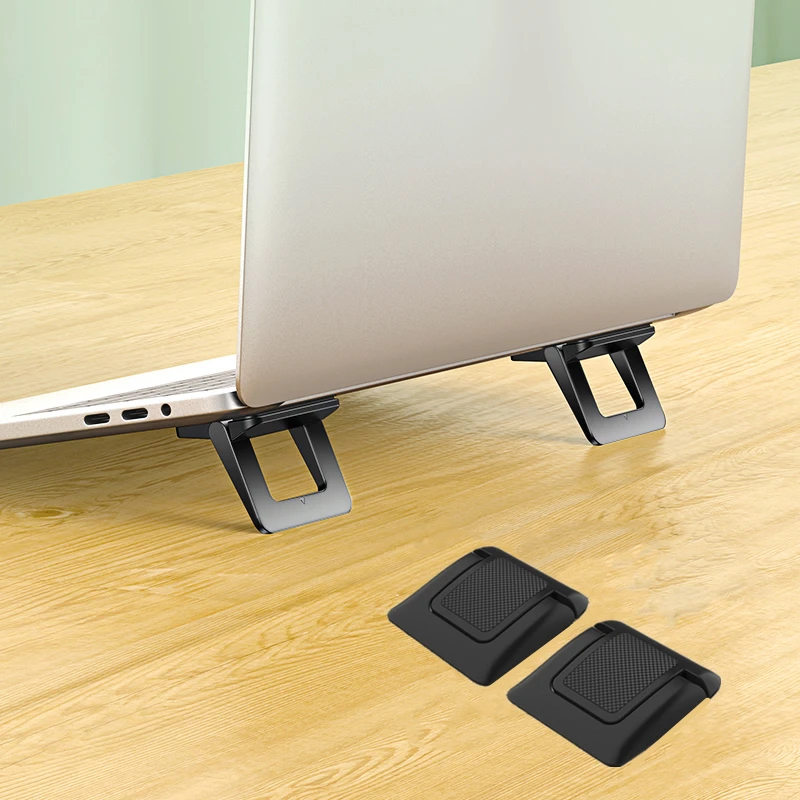 

Подставка невидимая для ноутбука, держатель для охлаждающей подставки для ноутбука Macbook, универсальный держатель для ноутбука, 1 пара