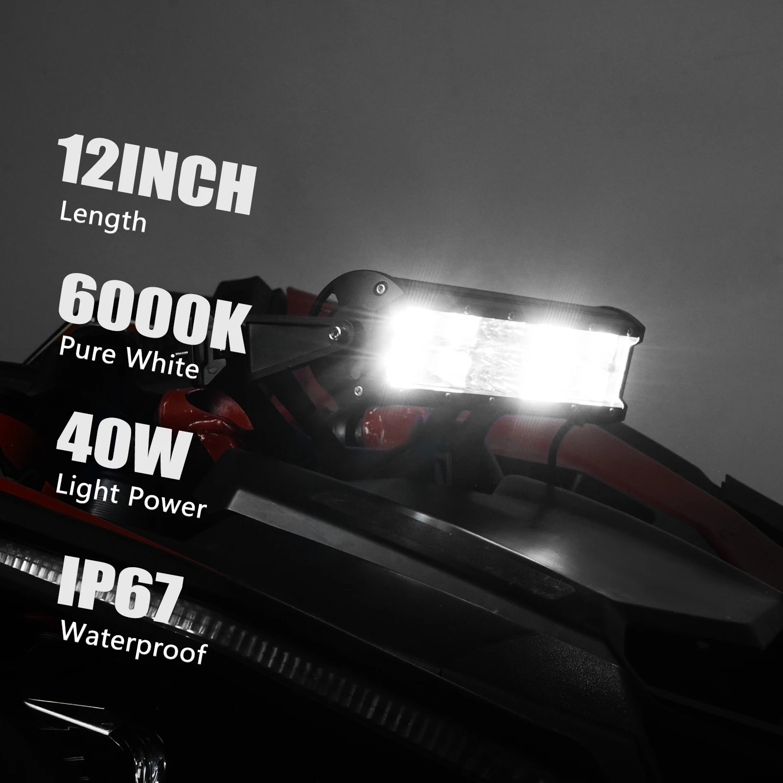 Светодиодные фонари UTV для Can-Am Maverick X3 2017-2021 амортизаторная башня задний рабочий
