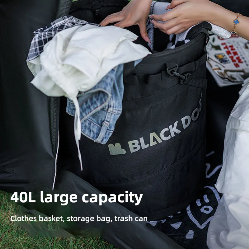 Портативная сумка-ведро Blackdog для кемпинга на открытом воздухе с легкой складной