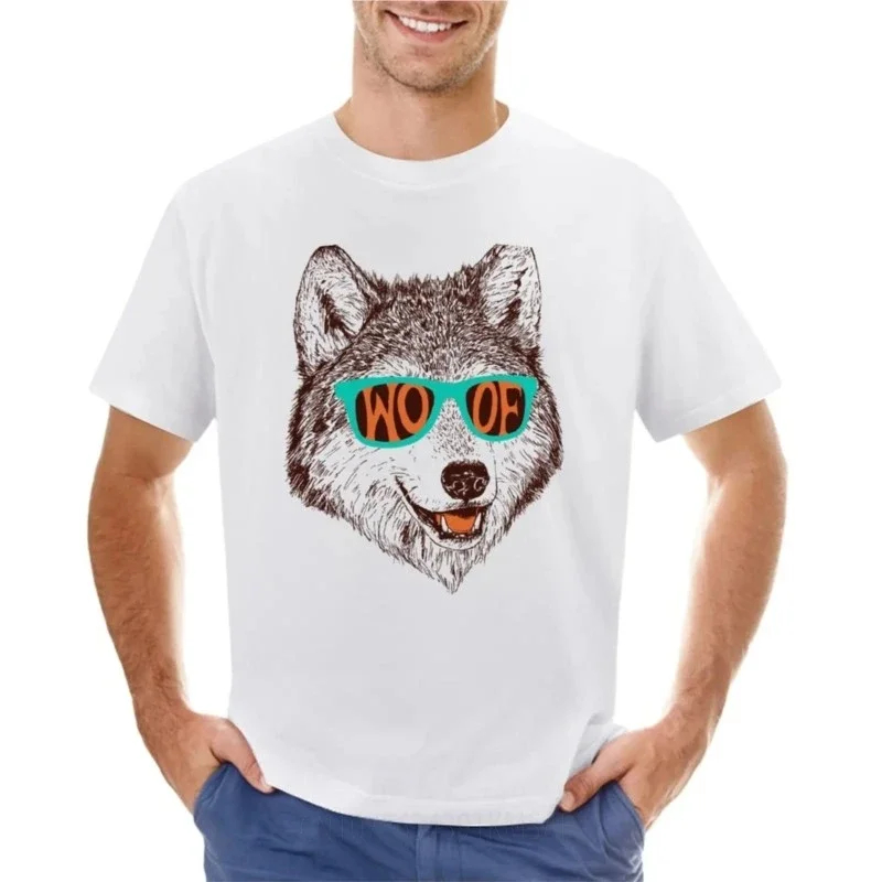 Футболка Woof customs для мальчиков с животным принтом мужская футболка большого