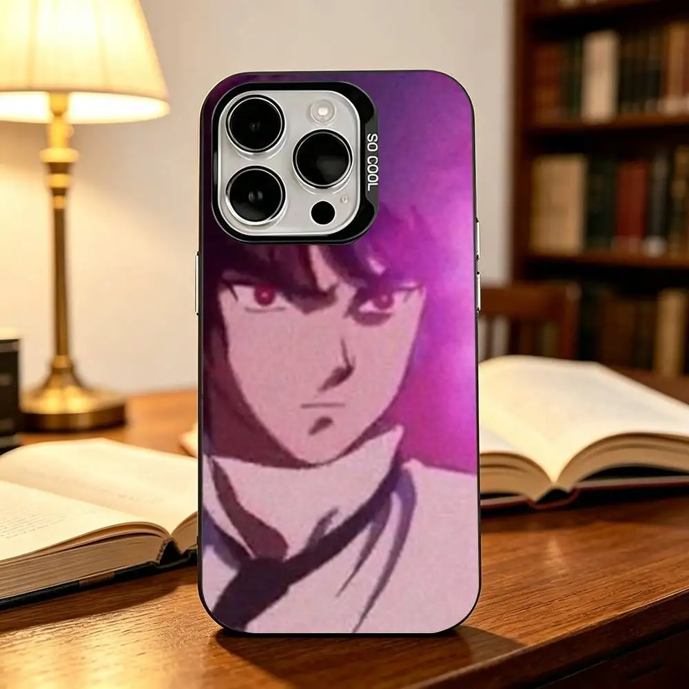 Чехол для телефона Exorcist N-Nueno Meisuke для iPhone 17, 16, 15, 14, 13, 12, 11 Plus, Pro Max, XS, цветной, серебристо-черный (art.: 3920db0eff443) - 3920db0eff443