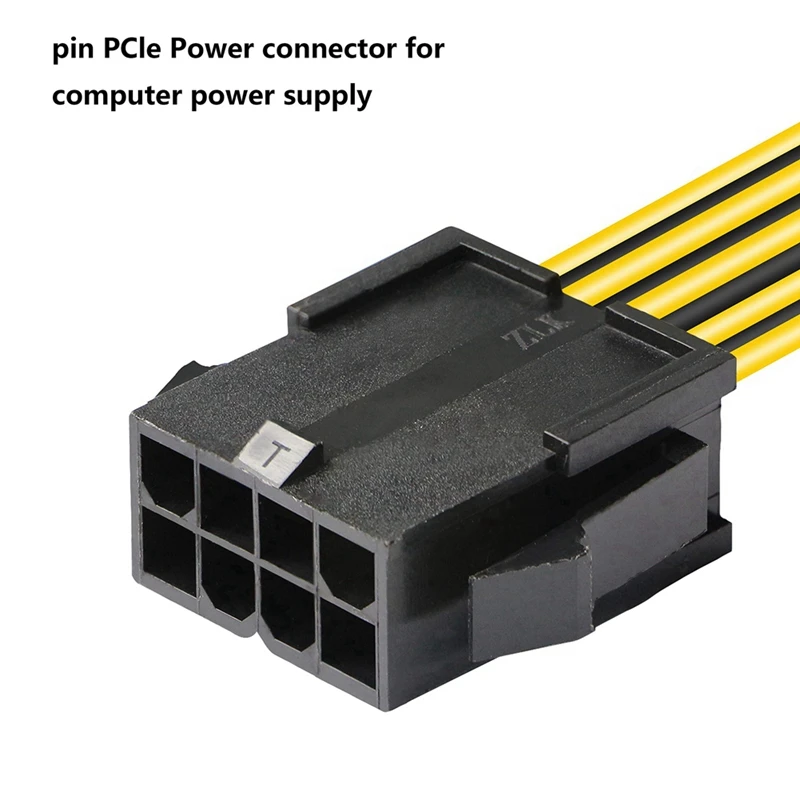 5 шт./упаковка кабель питания для процессора 8 Pin-2x8 Pin (6 + 2)