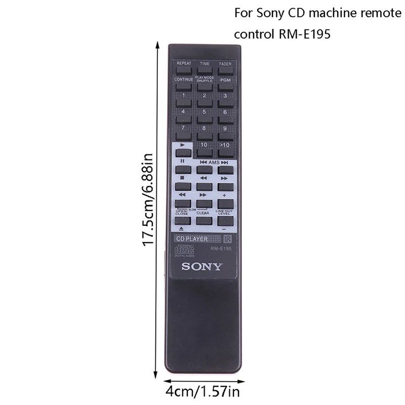 RM-E195 Remote Control Universal for Sony CD AUDIO DISC DVD Recorder 228ESD 227ESD CDP-X33 CDP-790/950 Fernbedienung