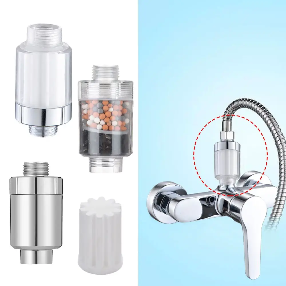 

1PC Universal Water Quality Environmentally Refine Water Purifier Chlorine Removal Faucets Purification Shower Filter