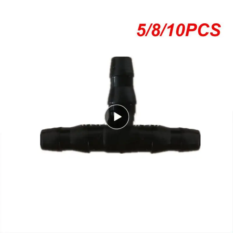 

5/8/10PCS Multi-function Water Connector Gardening Lawn Agriculture Pipe End Plug Joints Sprinkling Drip Water Pipe Joint