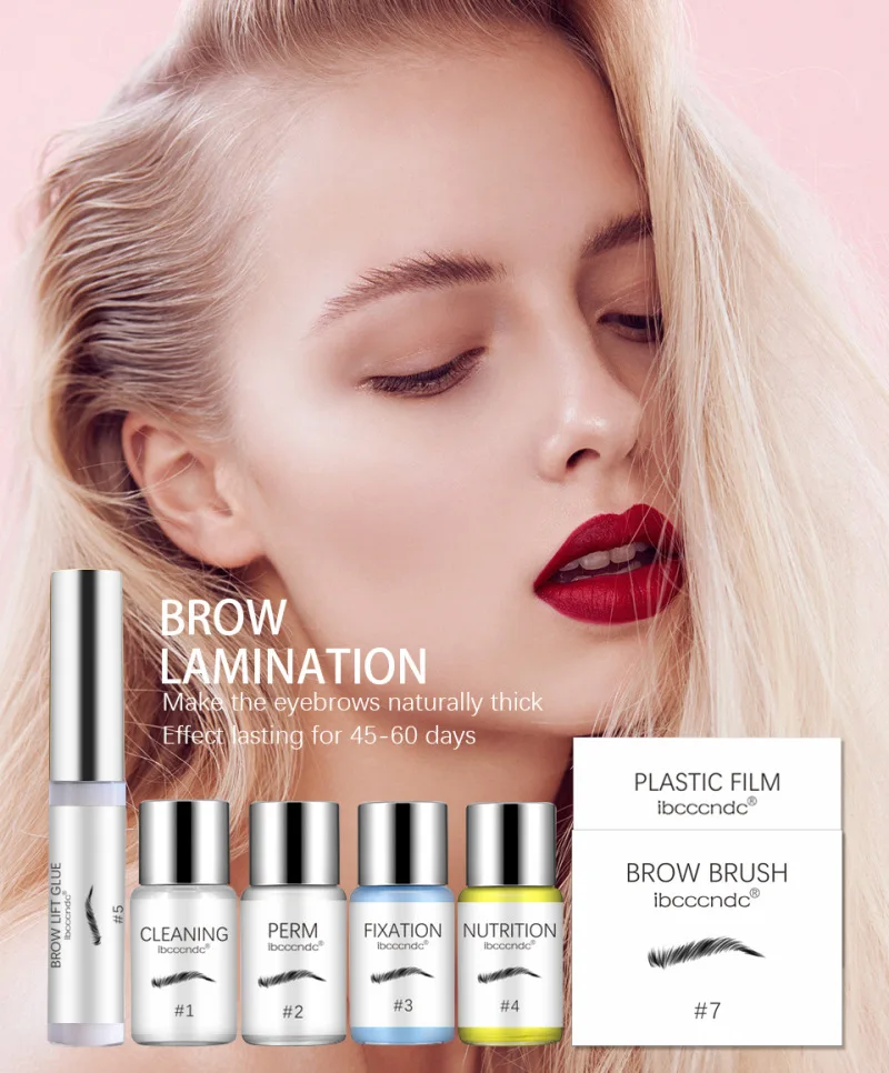 

New Makeup Eyebrow Lift Kit Trendy Lamination Kit for Brow Perming Brow Lifting Semi-permanet Women Beauty Salon Brow Lift