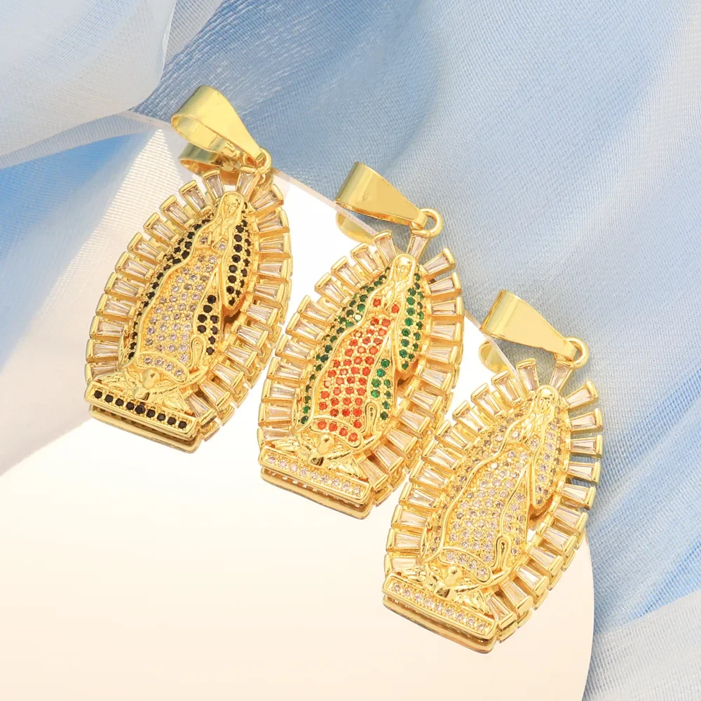 Роскошное ламинированное ожерелье Joyeria De Oro с фианитами и бриллиантами