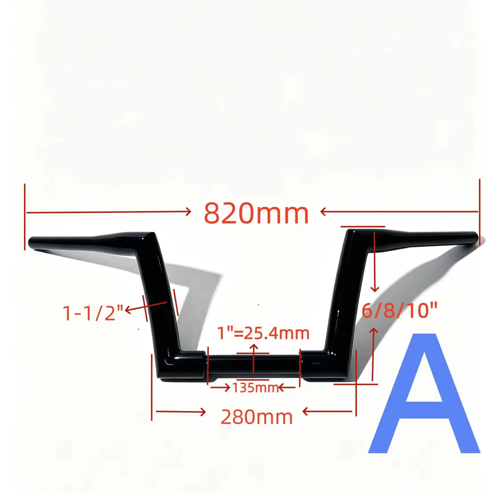 Фото 2025 2026 Harley Softail 117, руль Outlaw Z-Bar 1-1/2