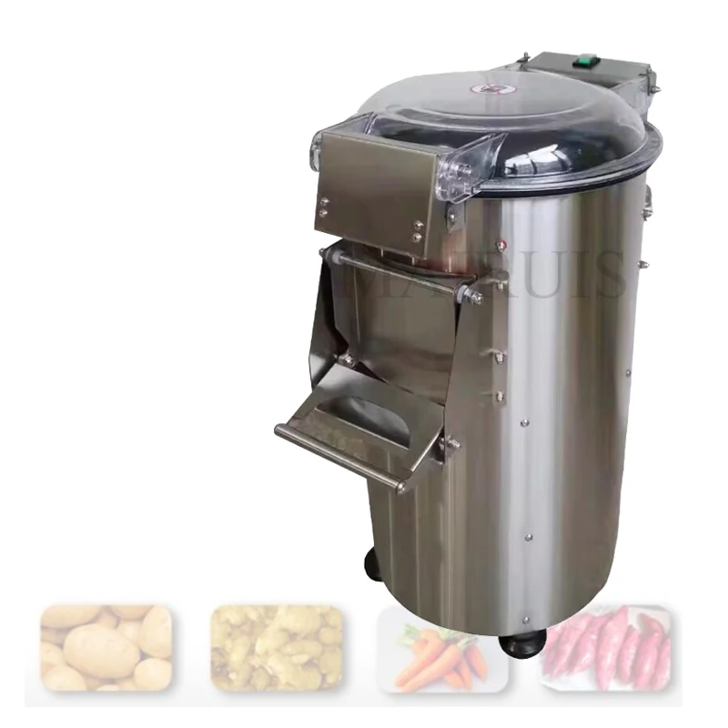 

Commercial Electric Automatic Stainless Steel Fruit Vegetable Skin Peeler Potato Peeling Cleaning Machine