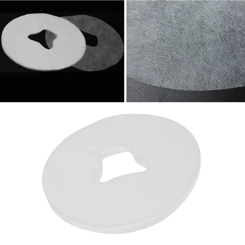 

Face Covercradle Covers Table Hole Disposable Headrest Rest Pillow Cushionpad Spa Sanitary Reusable Sheets Non Breathing Woven