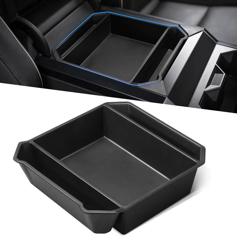 Органайзер на центральной консоли для Tesla Cybertruck 2024 подлокотник ящик хранения