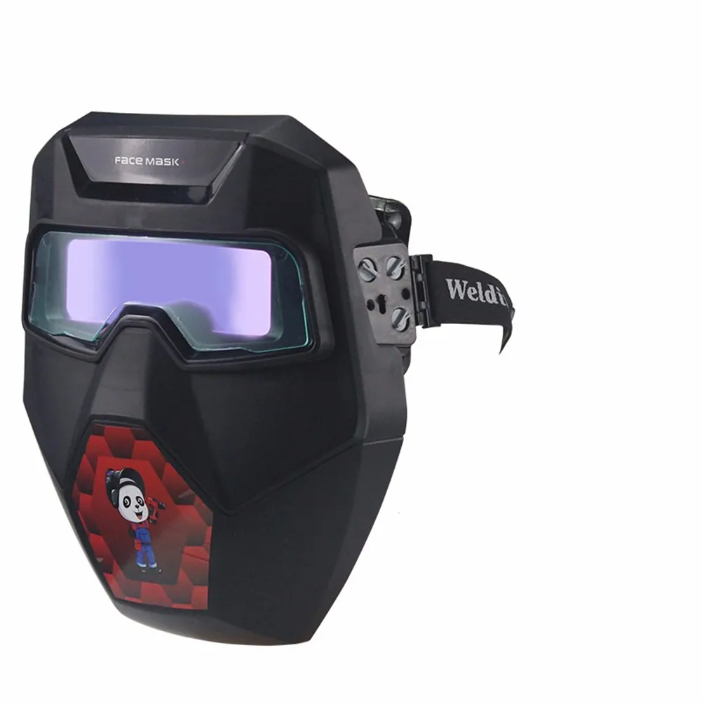 Solar Auto Darkening Welding Mask Adjustable TIG MIG MMA  Welding Helmet Welder Protection Glasses Goggles Lens