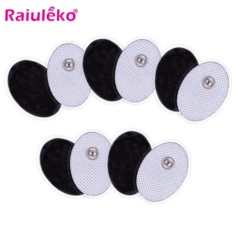 

10/20PCS Pad Electrode Pads for Digital TENS Therapy Machine Electronic Cervical Vertebra Physiotherapy Massager Pad Small