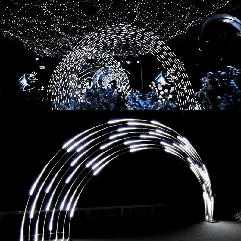 16.5FT 5M 24V бегущая вода текущая светодиодная лента свет DC24 SMD2835 лошадиная скачка