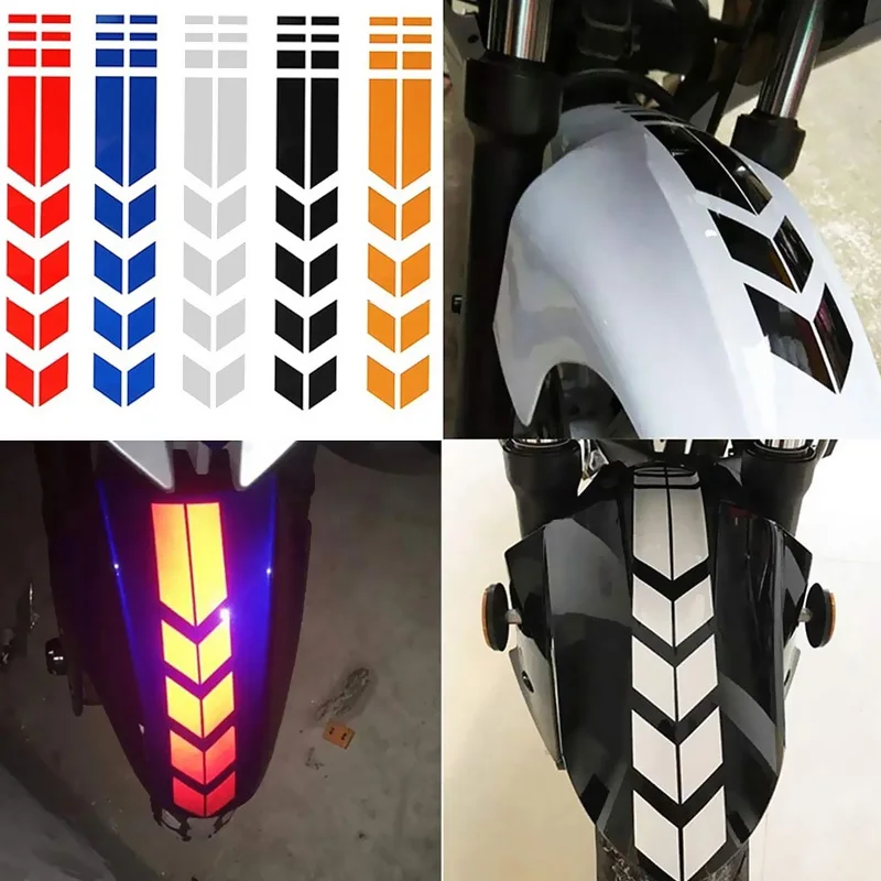 

ZTTO Bike Frame Sticker Arrow Reflective Sticker Car Motorcycle Electric Bicycle Decal Safety Cycling Reflective Tape Bike Parts