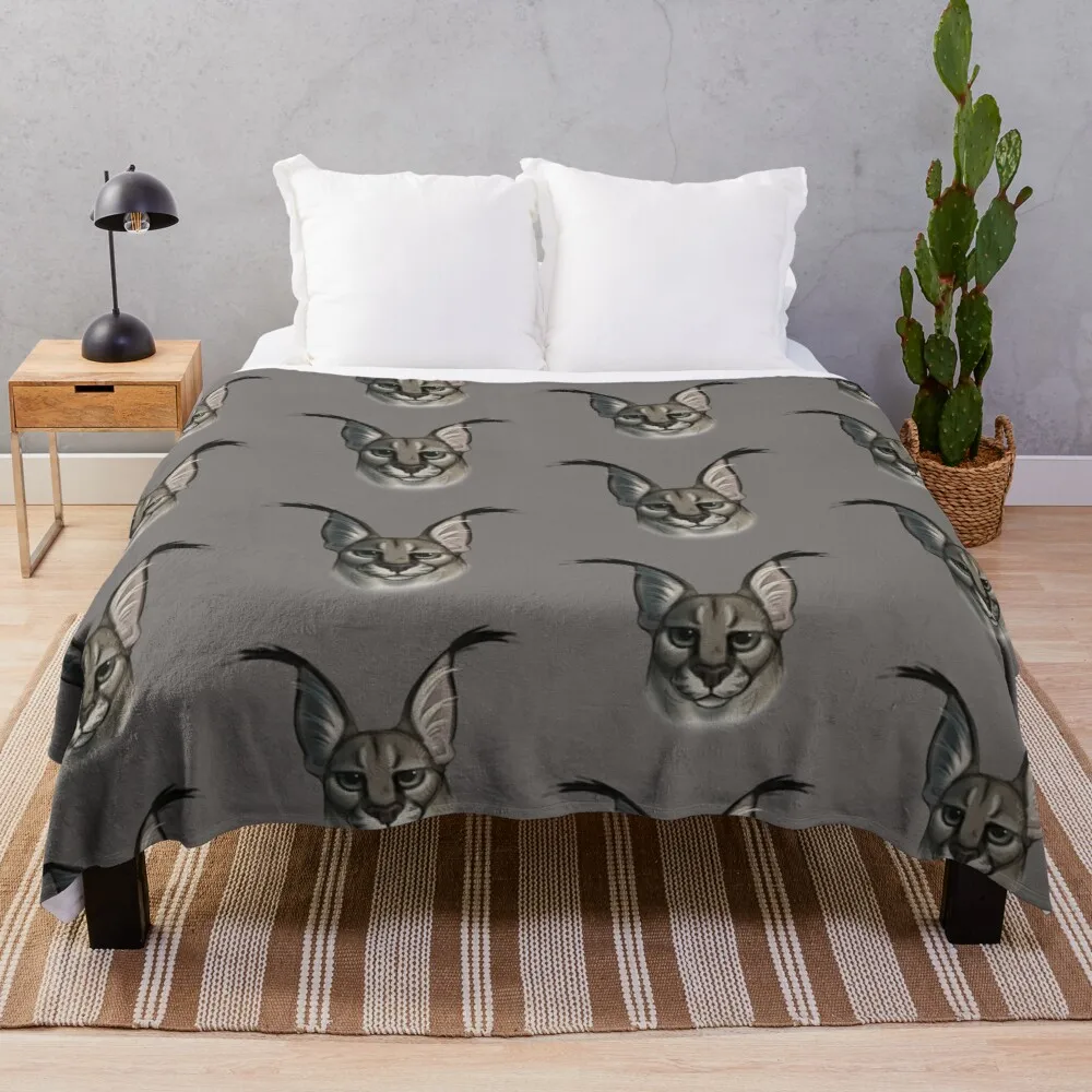 

Big Floppa Throw Blanket Knitted Blanket Throw Blanket For Sofa