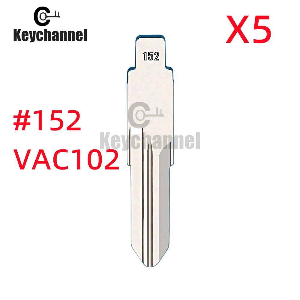 

Ключ Keychannel VAC102 #152 KD дистанционный ключ для Renault Megan Dacia Clio Duster ключ для KD VVDI необработанный откидной ключ, 5 шт./партия