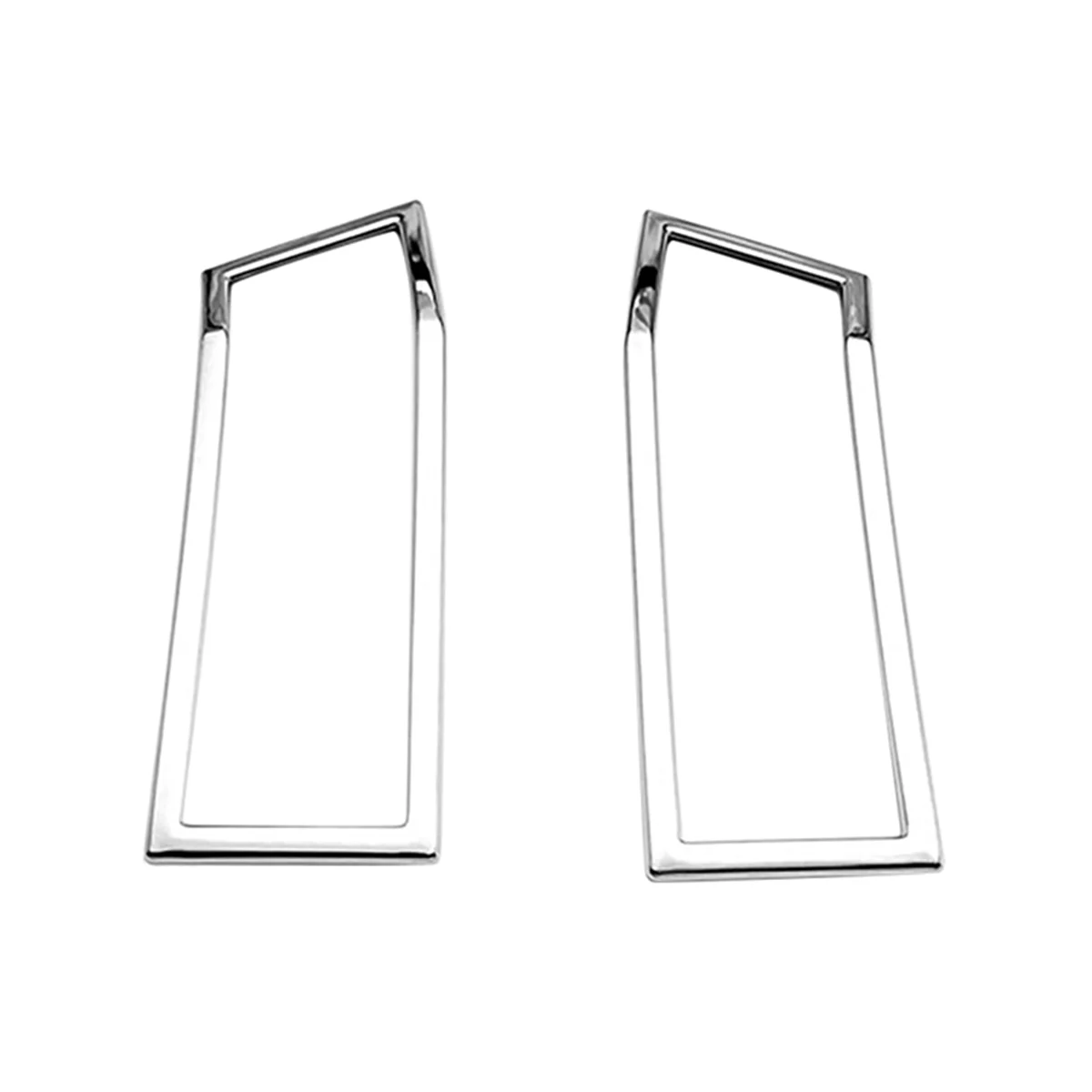 

For Mitsubishi Delica D5 2020 2021 Car Chrome Rear Reflector Fog Light Lamp Cover Trim Bezel Frame Car Styling