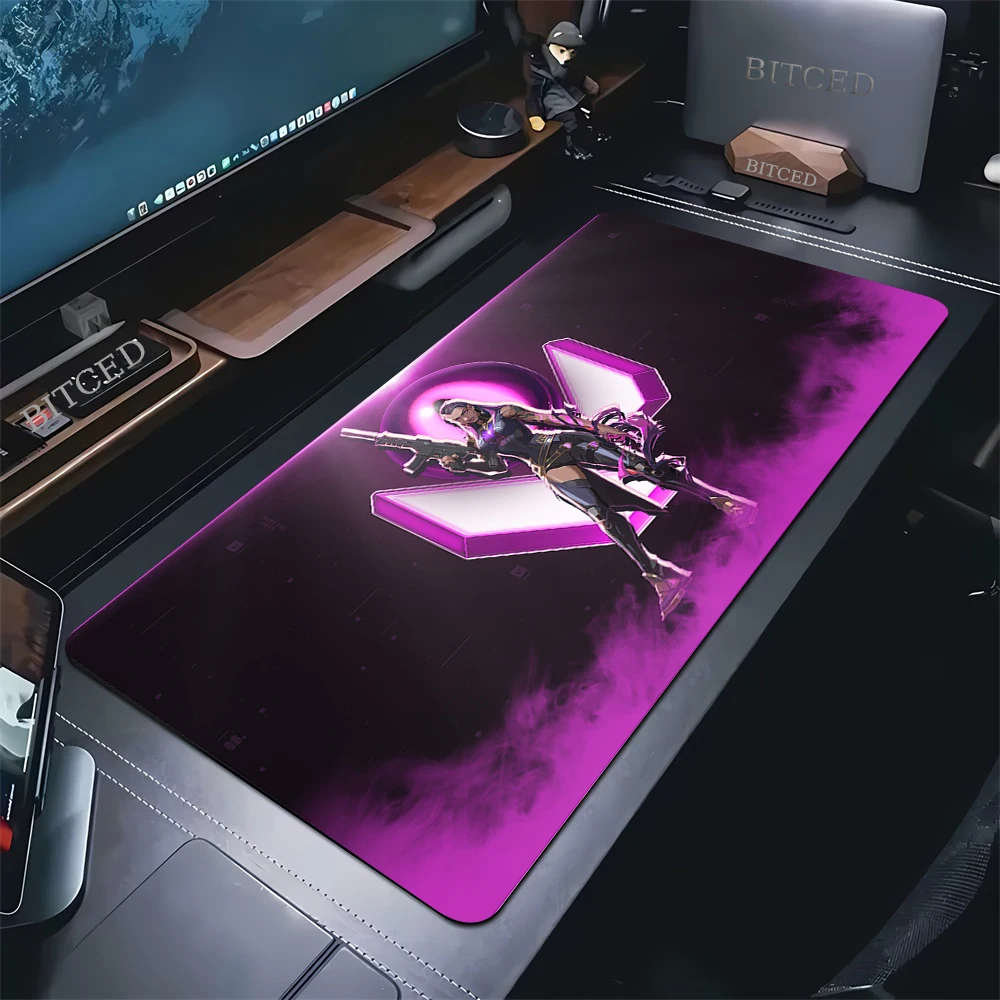 Фото Коврик для мыши Valorant Gamer HD Custom Home PC Коврик для мыши с замкнутым ковриком для мыши Мягкий резиновый нескользящий коврик для мыши Офисный большой ковер Diy №3