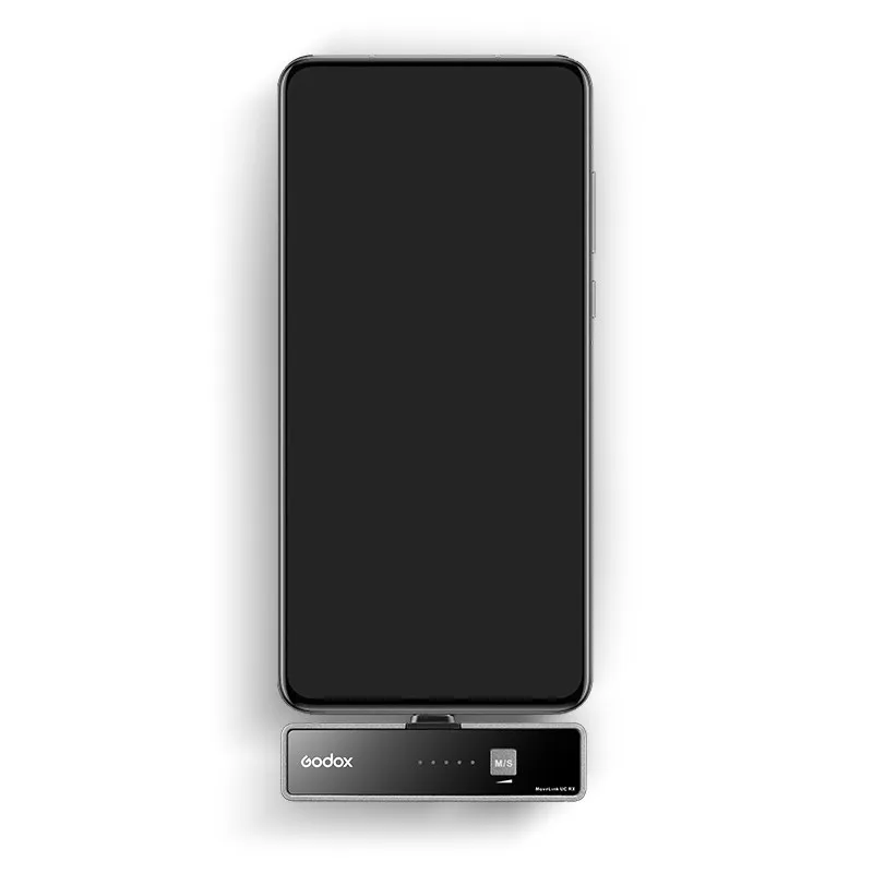 Беспроводной петличный микрофон Godox MoveLink M1 M2 приемник-передатчик для телефона